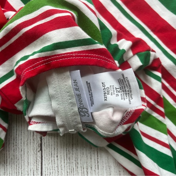 Bonnie Jean Christmas Dress Size 2T - Picture 2 of 2